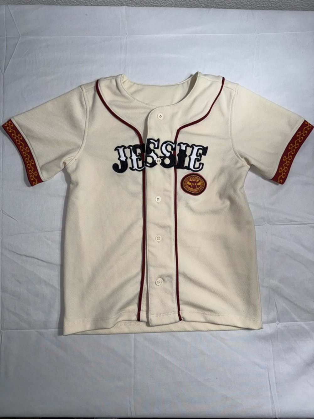 Disney Toy Story 4 Baseball Jersey Cowgirl Jessie Bonnie 99 Kids Stitched 5T